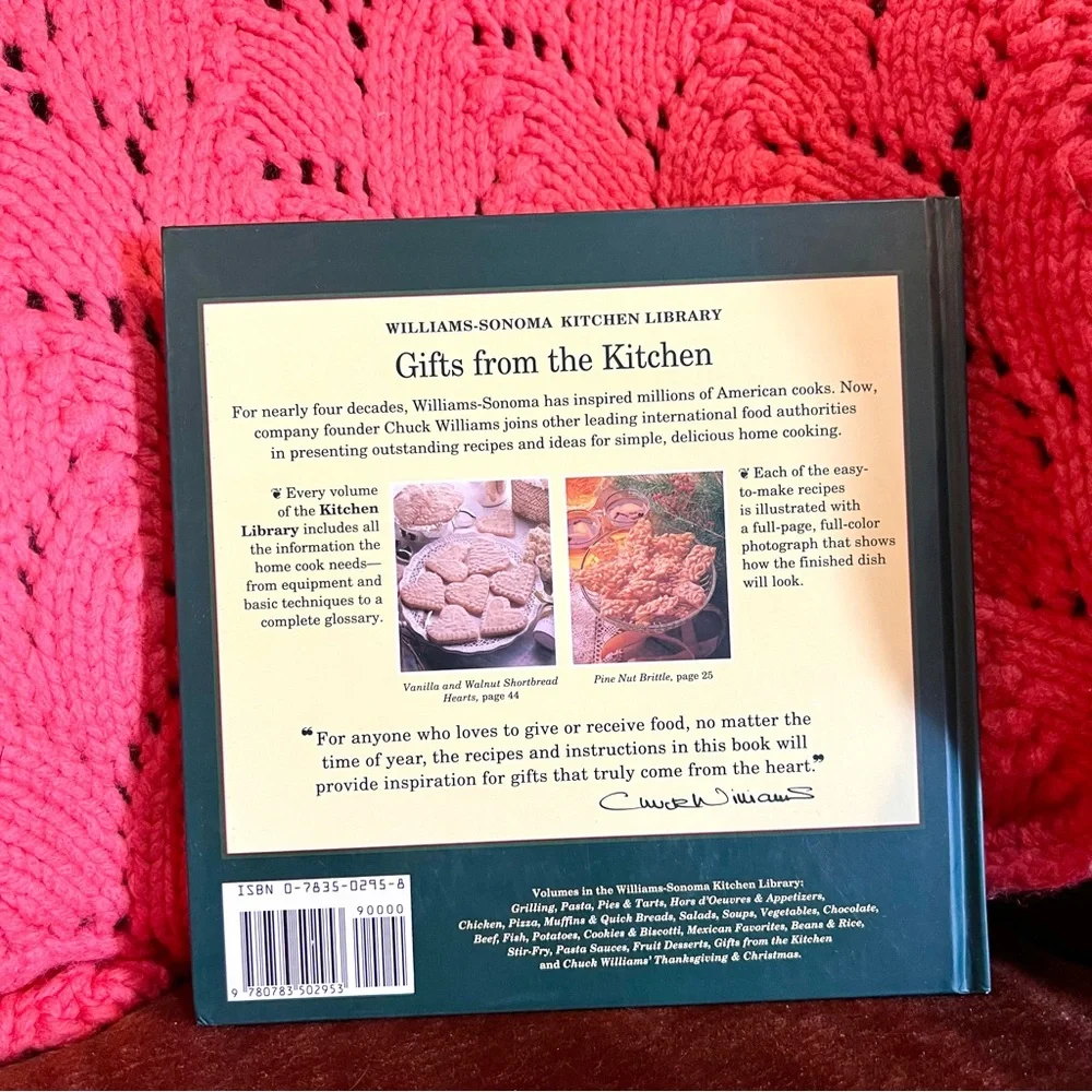 Vintage 1990s Williams - Sonoma Hardcover Gifts From The Kitchen Cookbook